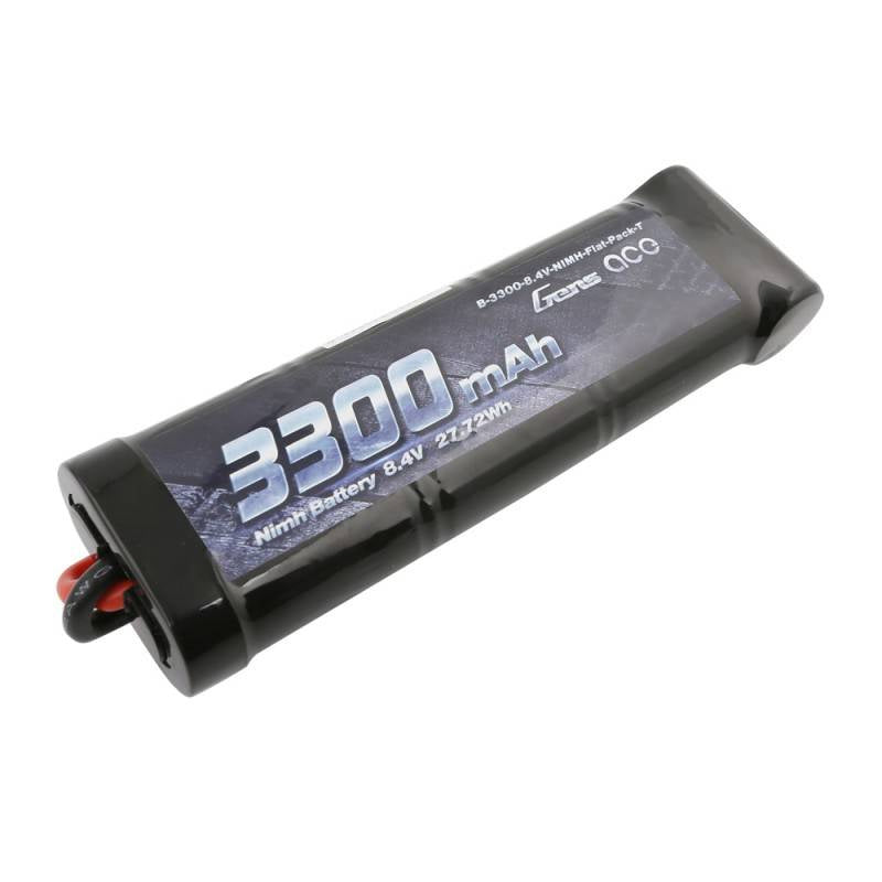 Akku Gens Ace 3300mAh 8,4V NiMH Flacher T-Stecker