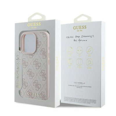 Guess 4G Classic iPhone 16 Pro Case - Pink