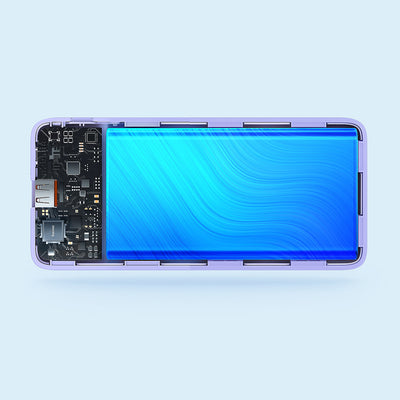 Baseus Airpow 20W 10000mAh Power Bank - Purple