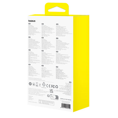 Baseus Airpow 20W 20000mAh Power Bank with Baseus Simple Series USB-A - USB-C 50cm Cable - Purple