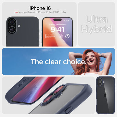 Spigen Ultra Hybrid MagSafe for iPhone 16 - Blue