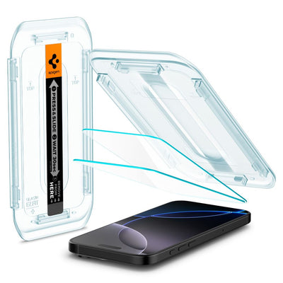 Spigen Glas.tR EZ Fit Tempered Glass for iPhone 16 Pro Max / 17 Pro Max - 2 pcs.