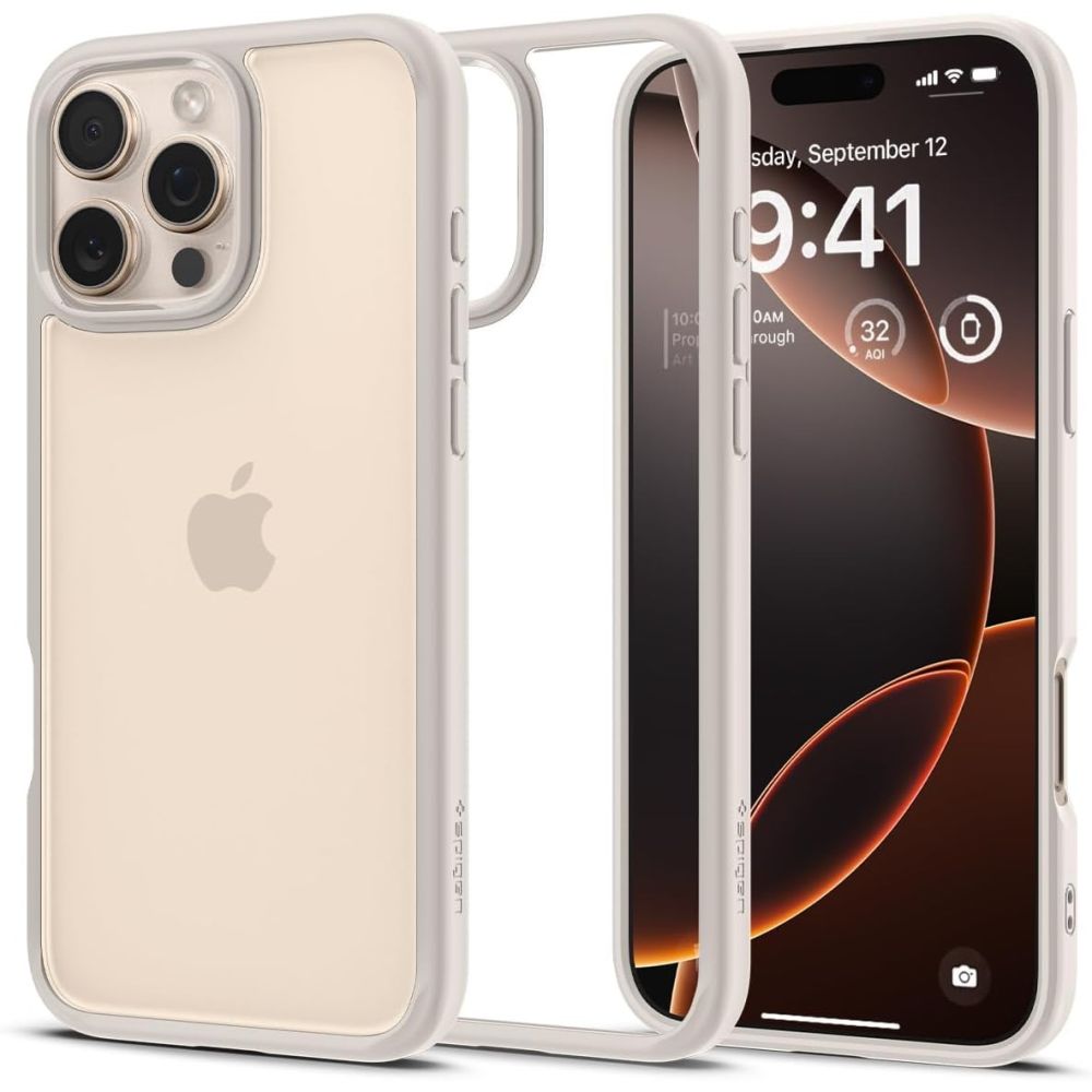Spigen Ultra Hybrid case for iPhone 16 Pro Max - titanium