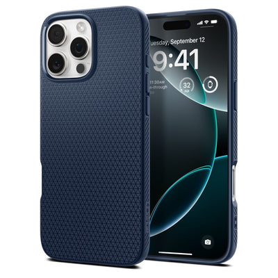 Spigen Liquid Air Case for iPhone 16 Pro Max - Blue