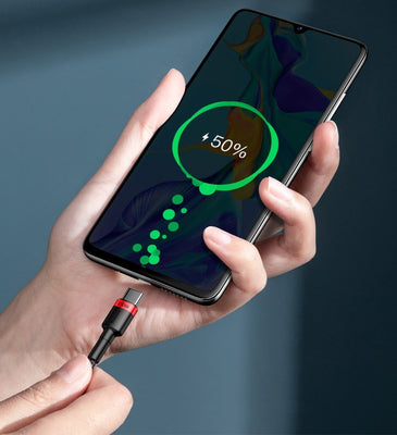 Baseus CATKLF-ALG1 USB-C - USB-C PD QC cable 100W 5A 2m - gray