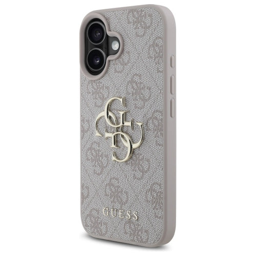 Guess 4G Big Logo Case for iPhone 16 - Pink