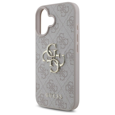 Guess 4G Big Logo Case for iPhone 16 - Pink