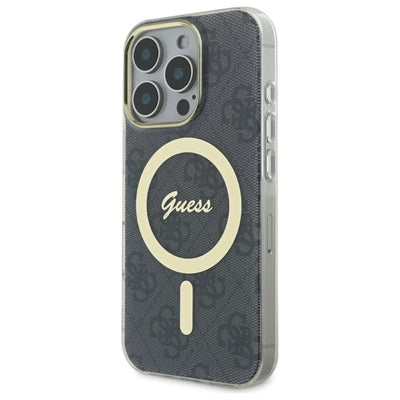 Guess IML 4G MagSafe iPhone 16 Pro Case - Black