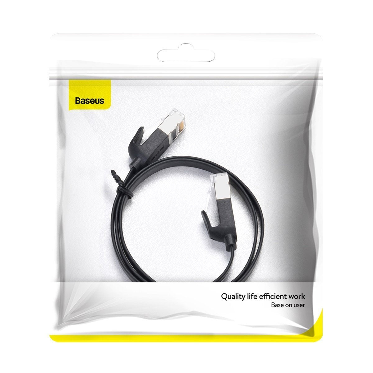 Baseus Cat 6 UTP Ethernet RJ45 Cable Flat 0,5m black - Product Image 7