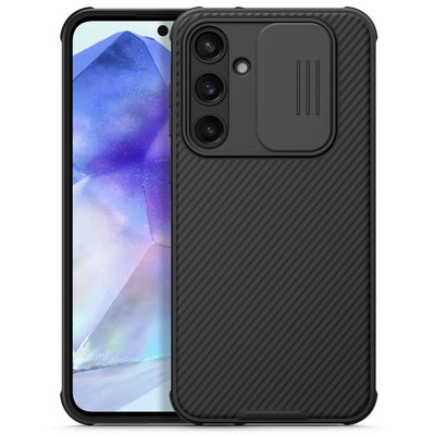 Nillkin CamShield Pro Case for Samsung Galaxy A55 with Camera Cover - Black