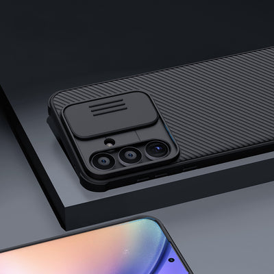 Nillkin CamShield Pro Case for Samsung Galaxy A55 with Camera Cover - Black