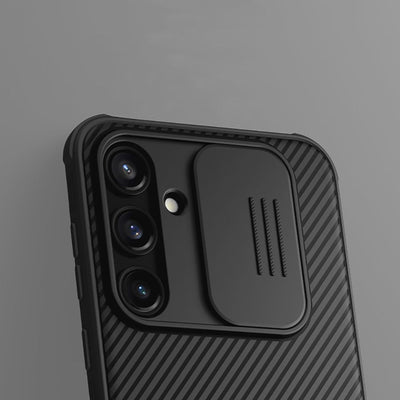 Nillkin CamShield Pro Case for Samsung Galaxy A55 with Camera Cover - Black