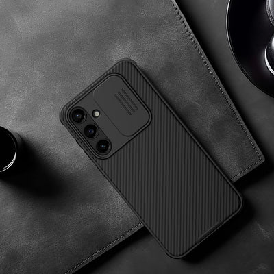 Nillkin CamShield Pro Case for Samsung Galaxy A55 with Camera Cover - Black
