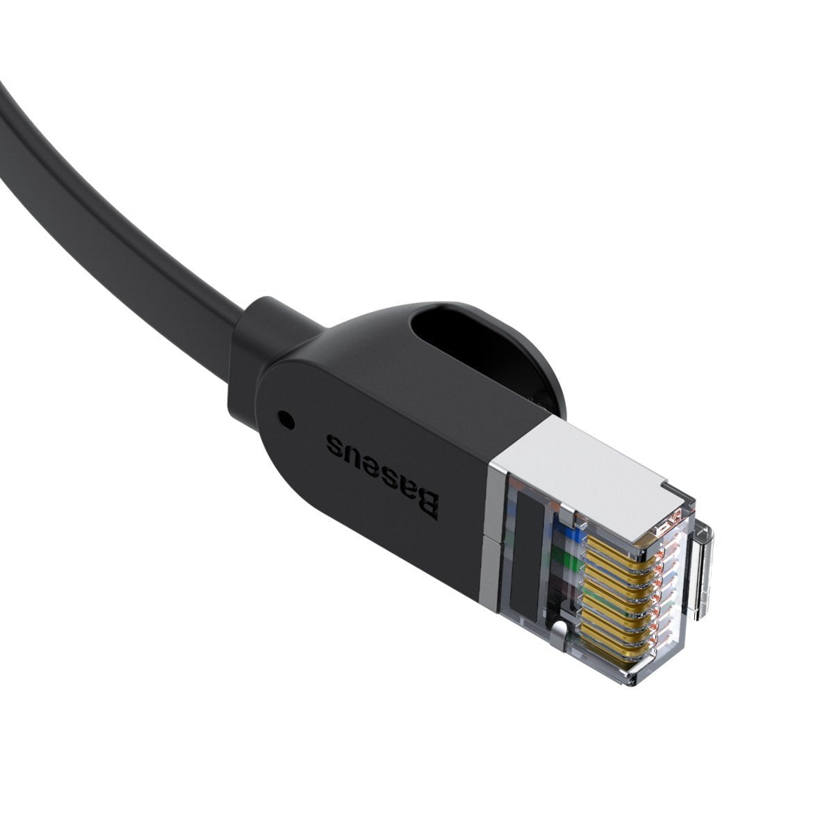 Baseus Cat 6 UTP Ethernet RJ45 Cable Flat 1m black - Product Image 3