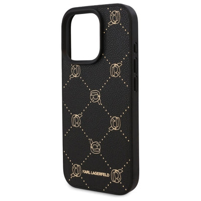 Karl Lagerfeld Magsafe Karl Head Case for iPhone 16 Pro Max - Black
