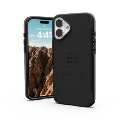 UAG Civilian Magsafe iPhone 16 Plus Case - Black