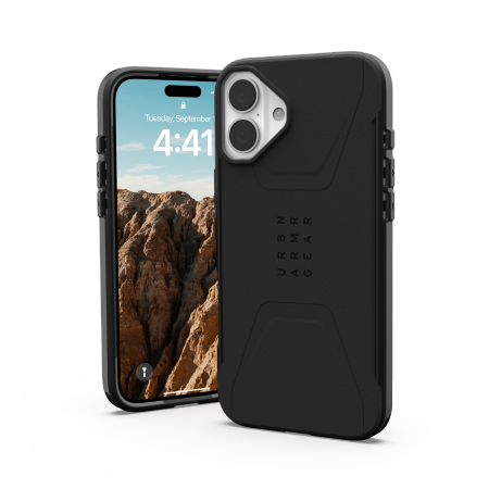 UAG Civilian Magsafe iPhone 16 Plus Case - Black