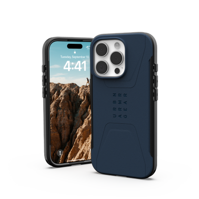 UAG Civilian Magsafe iPhone 16 Pro Case - Blue