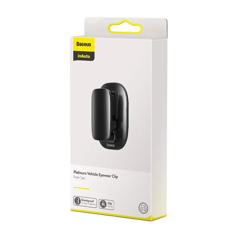 Baseus Platinum Vehicle eyewear clip Black - Product Image 6