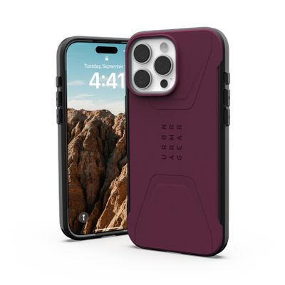 UAG Civilian Magsafe iPhone 16 Pro Max Case - Red