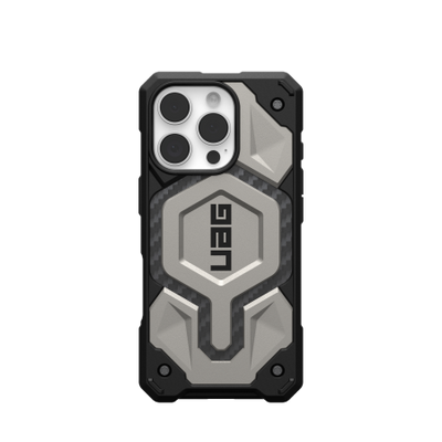 UAG Monarch Pro Case with MagSafe for iPhone 16 Pro - Titanium