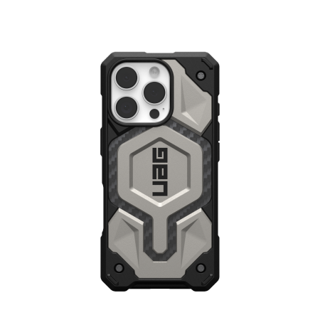 UAG Monarch Pro Case with MagSafe for iPhone 16 Pro - Titanium
