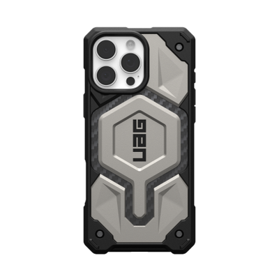 UAG Monarch Pro Case with MagSafe for iPhone 16 Pro Max - Titanium