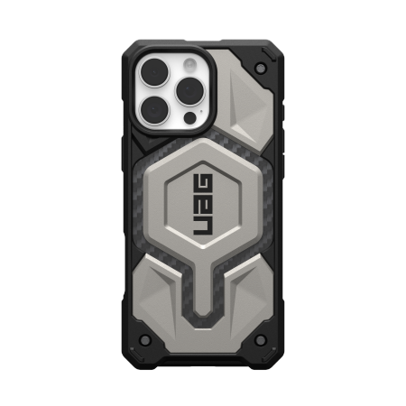 UAG Monarch Pro Case with MagSafe for iPhone 16 Pro Max - Titanium