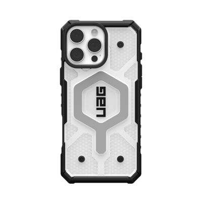 UAG Pathfinder Clear Magsafe Case for iPhone 16 Pro Max - White