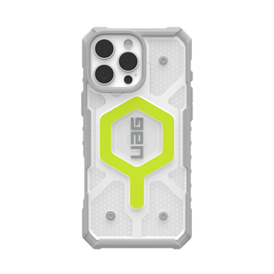 UAG Pathfinder Clear Magsafe Case for iPhone 16 Pro Max - Green