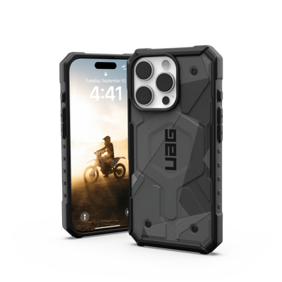 UAG Pathfinder SE Magsafe iPhone 16 Pro Case - Gray
