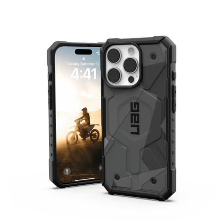 UAG Pathfinder SE Magsafe iPhone 16 Pro Case - Gray