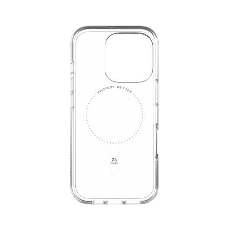 ZAGG Crystal Palace Snap Case with MagSafe for iPhone 16 Pro - Clear