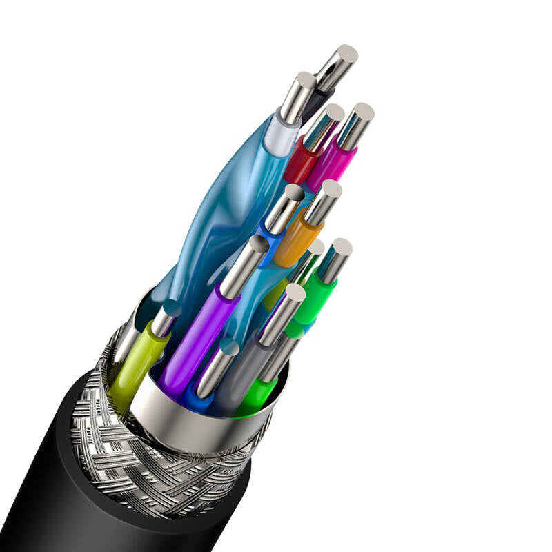 Baseus Cafule 4KHDMI Male To 4KHDMI Male Adapter Cable 5m Black - Product Image 5