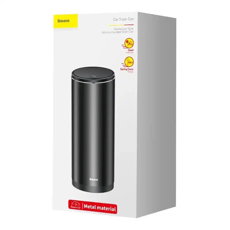 Baseus Gentleman Style Vehicle-mounted Trash Can Black - Product Image 6