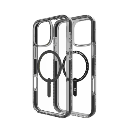 ZAGG Santa Cruz Snap MagSafe Case for iPhone 16 Pro Max - Black