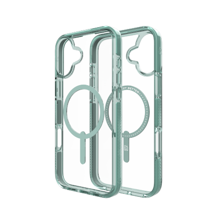 ZAGG Santa Cruz Snap MagSafe iPhone 16 Plus Case - Green