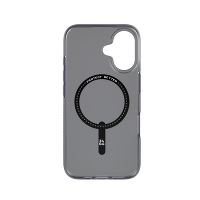 ZAGG Milan Snap Case with MagSafe for iPhone 16 - Green/Purple