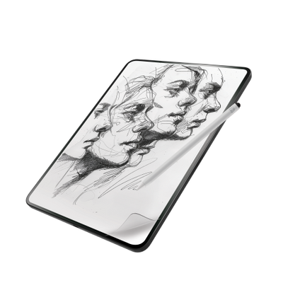 ZAGG InvisibleShield Fusion Canvas Antibacterial Protective Film Imitating Paper for iPad Pro 11" 2024