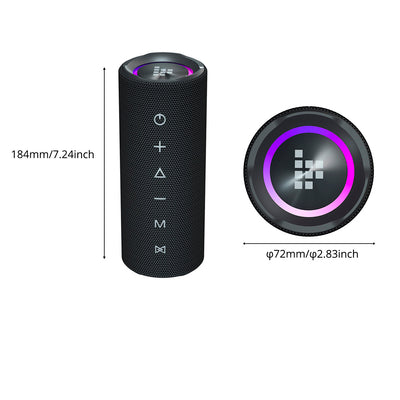 Tronsmart Mirtune C2 24W Bluetooth Portable Speaker - Black