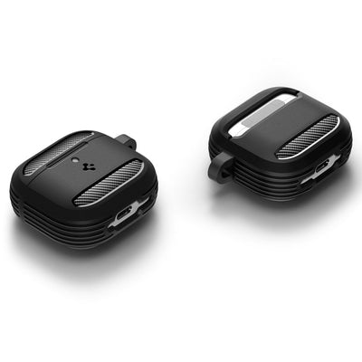 Spigen Rugged Armor Case for AirPods 4 - Black