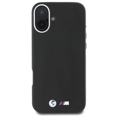 BMW M Smooth Full Wrapped Metal MagSafe Case for iPhone 16 Plus - Black