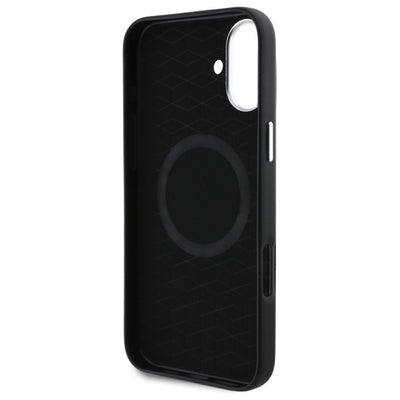 BMW M Smooth Full Wrapped Metal MagSafe Case for iPhone 16 Plus - Black