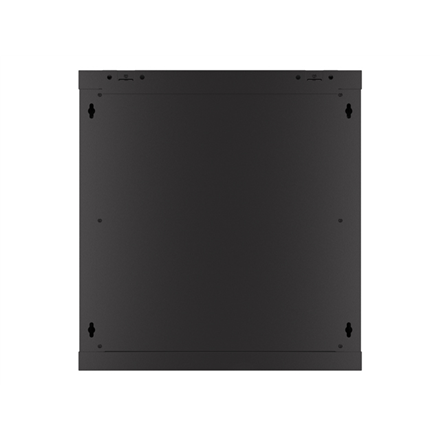 Lanberg | Rack cabinet 19" wall-mount 12U/600x450 with perforated door (flat pack) | WF01-6412-23B | Black