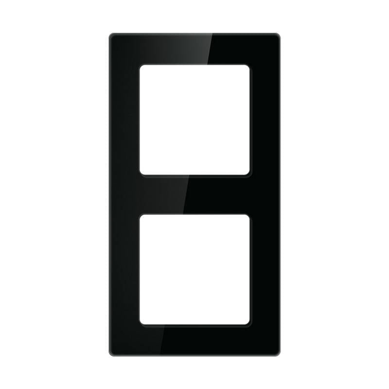 Double frame socket Avatto N-TS10-Frame-B2 (black) - Image 1
