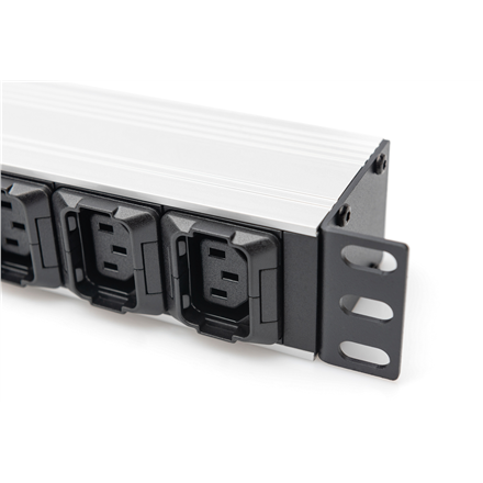 Digitus | Socket Strip with Aluminum Profile, 10-way, IEC C20 plug | DN-95427 | Sockets quantity 7