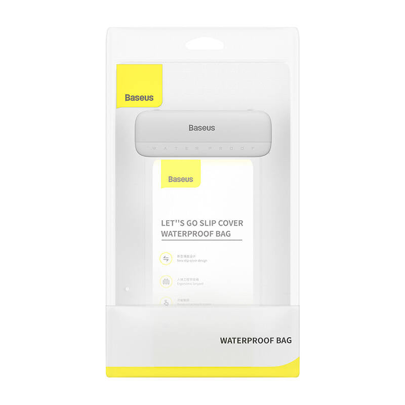 Baseus Let's Go Universal waterproof case for smartphones (white) - Product Image 6