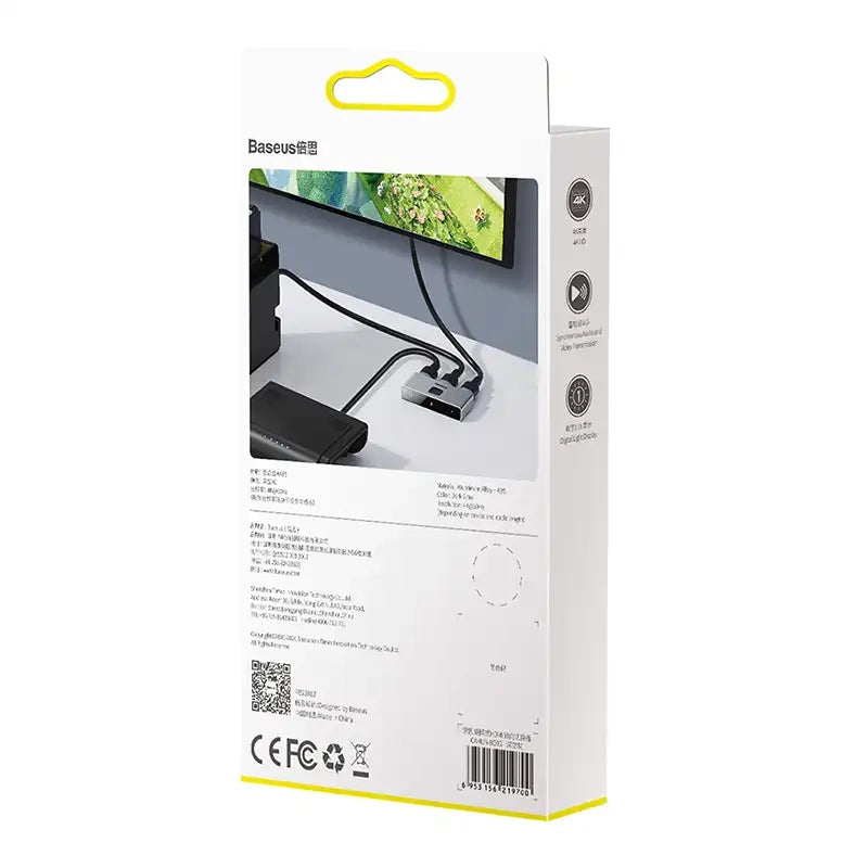 Baseus Matrix Two-way divider / splitter HDMI, 2x1 / 1x2, 4K - Product Image 8