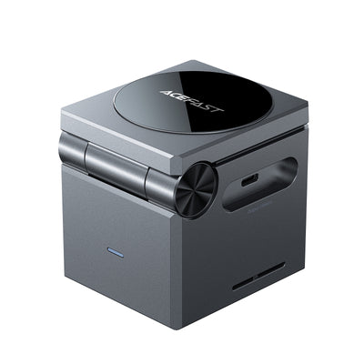 Acefast E18 Rubik's Cube 3 in 1 Inductive Charger - Black
