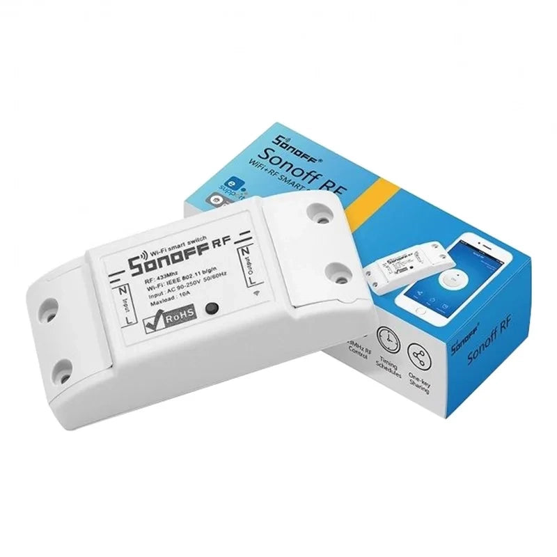 Smart Switch WiFi + RF 433 Sonoff RF R2 (NEU)